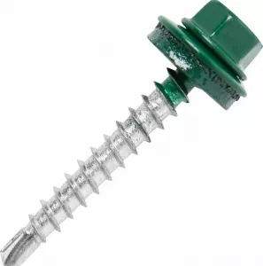 Саморез кров. 5.5х19 RAL6005 зеленый мох Стандарт Daxmer (10х250шт)