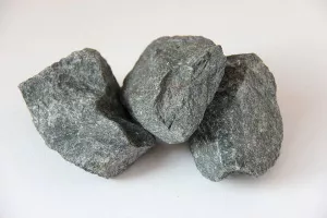 Дунит колотый, упаковка 20 кг (банный камень)