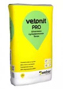 Ветонит PRO шпаклевка
